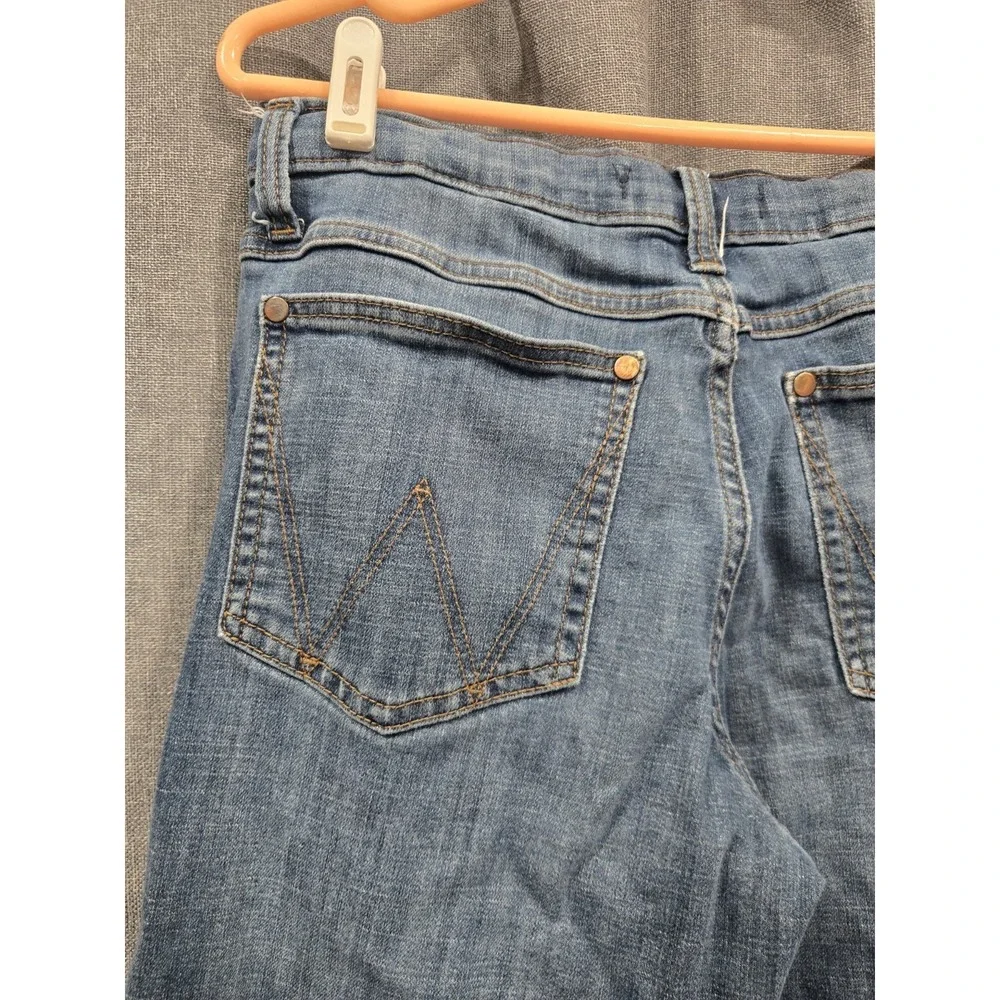 Wrangler Retro Relaxed Boot Jeans Boys 16 Husky Med Wash Stretch Denim Western